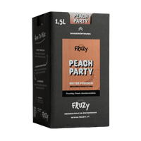 FRUZY Peach Party Fruchtsirup Eistee-Pfirsich 1,5L – Einzelbox