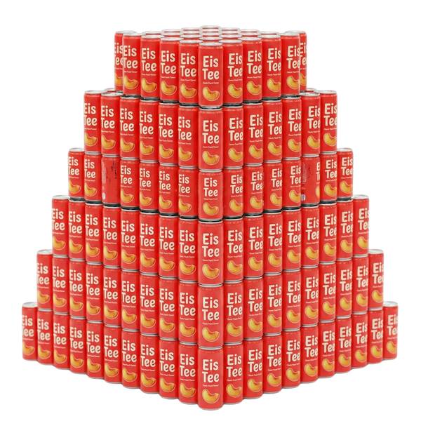 Vergleich herkömmlicher Eistee